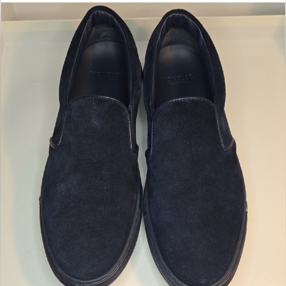 Moncler navy suede loafers size 38 ⛷️⛷️⛷️⛷️⛷️⛷️⛷️⛷️⛷️⛷️⛷️⛷️⛷️⛷️⛷️⛷️⛷️⛷️⛷️ - Picture 3 of 12